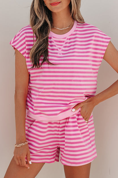 Day Off Striped Set