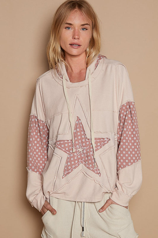 POL Star Patch French Terry Hoodie