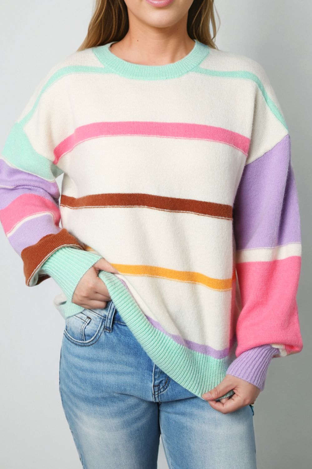 Veronica Striped Sweater