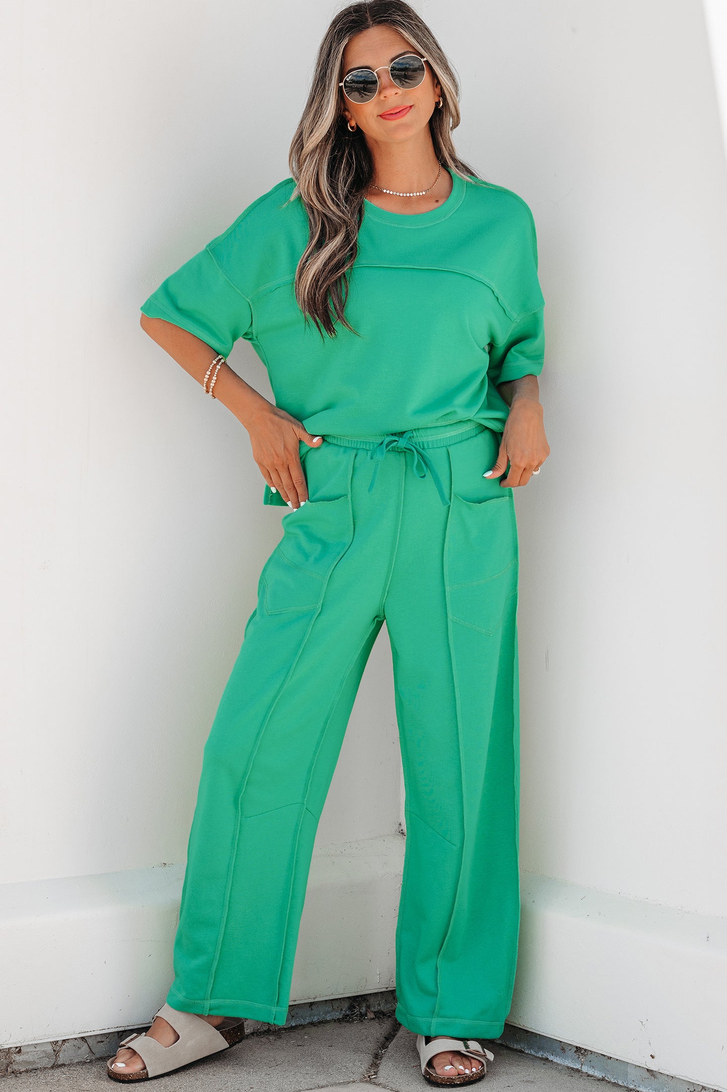 Higher Ground Barrel Pants Set