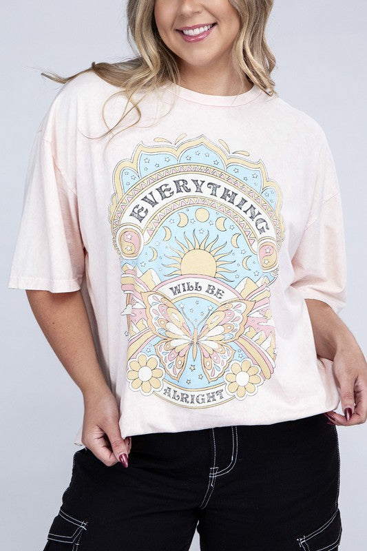 Plus Everything Will Be Alright Graphic Tee