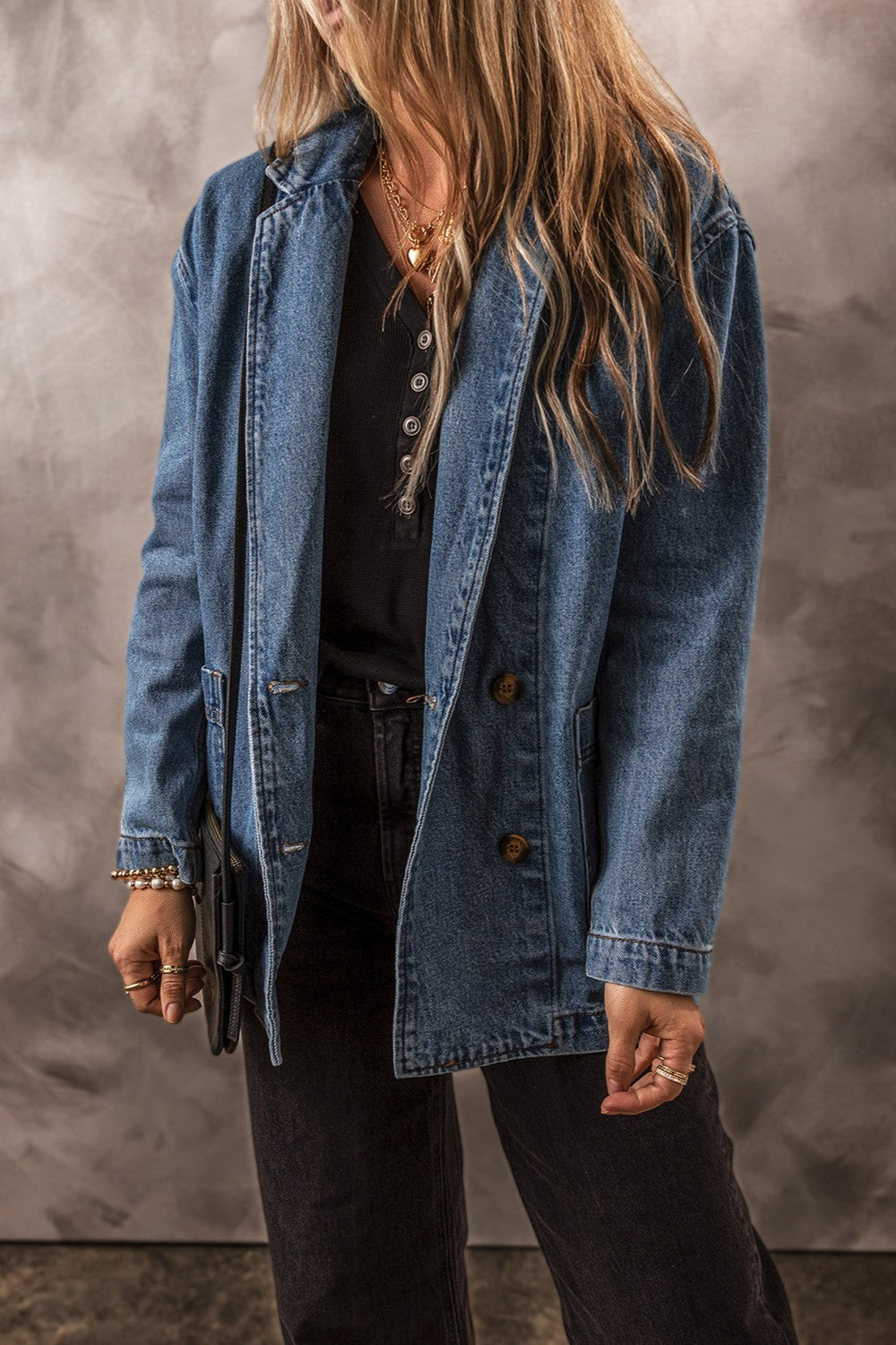 Simply Perfect Longline Denim Jacket