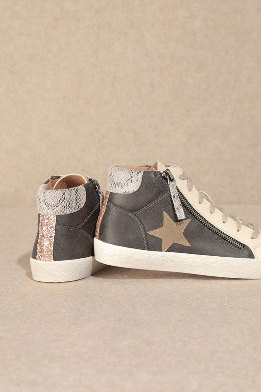 Star, High Top, Sneakers