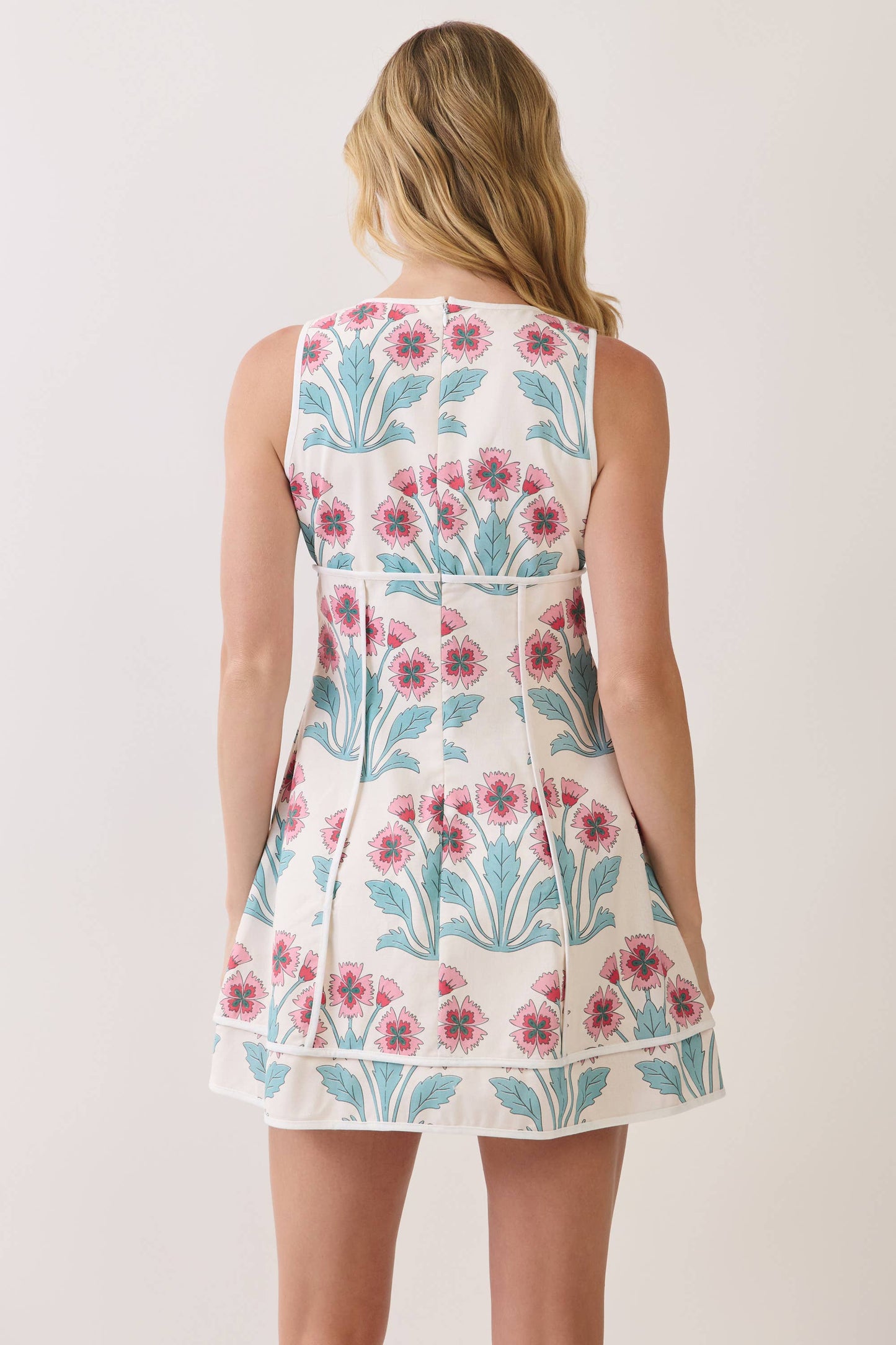 Dinner Date Button Front Mini Dress