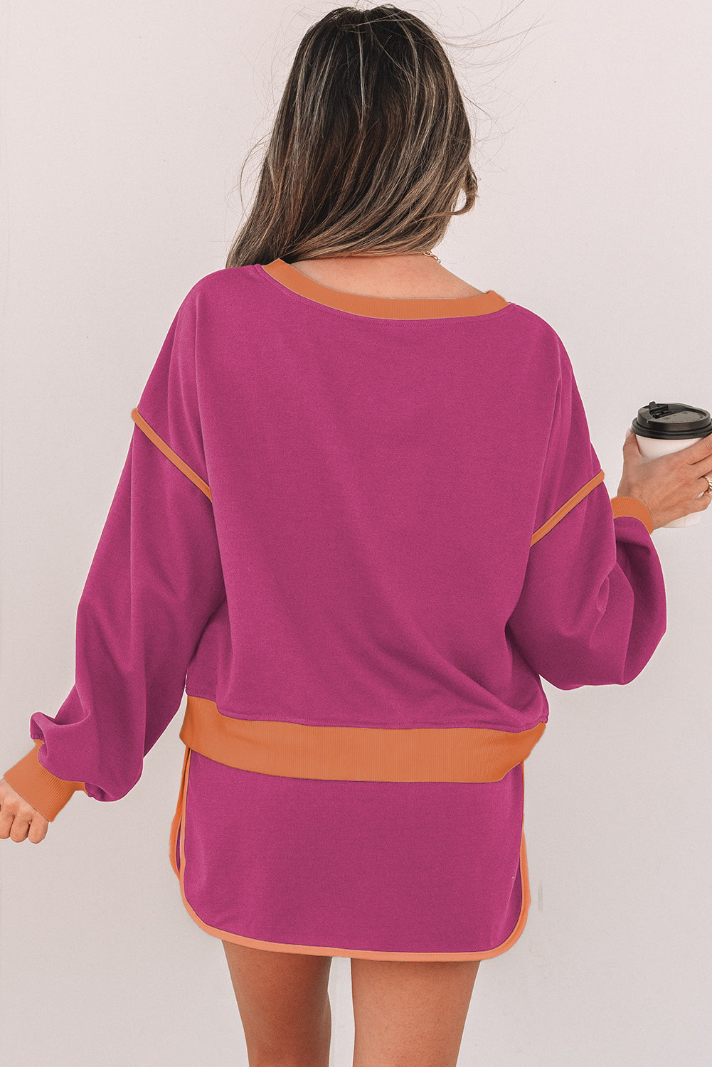 Saturday Mornings Skort Set-  Rose Pink