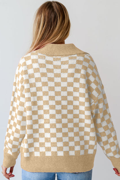 All Checked In Sweater