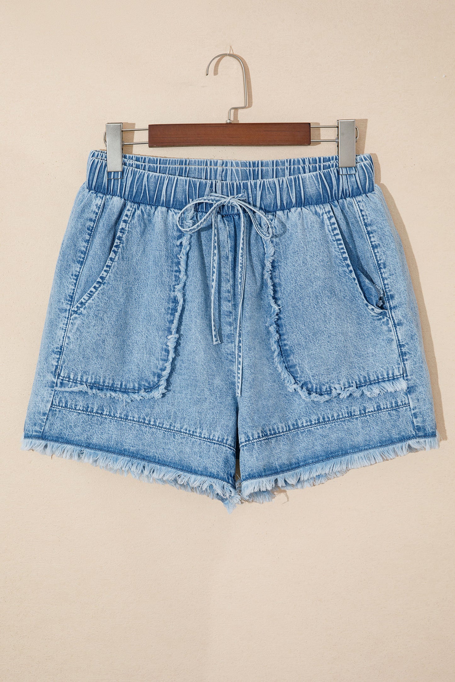 Baseball Day Denim Shorts