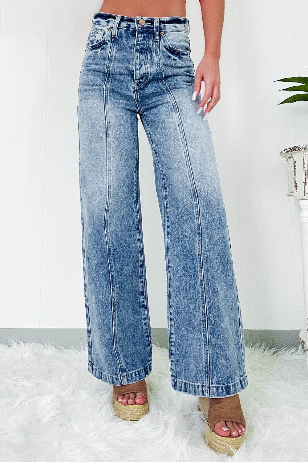 Sammie High Waist Wide Leg Jeans