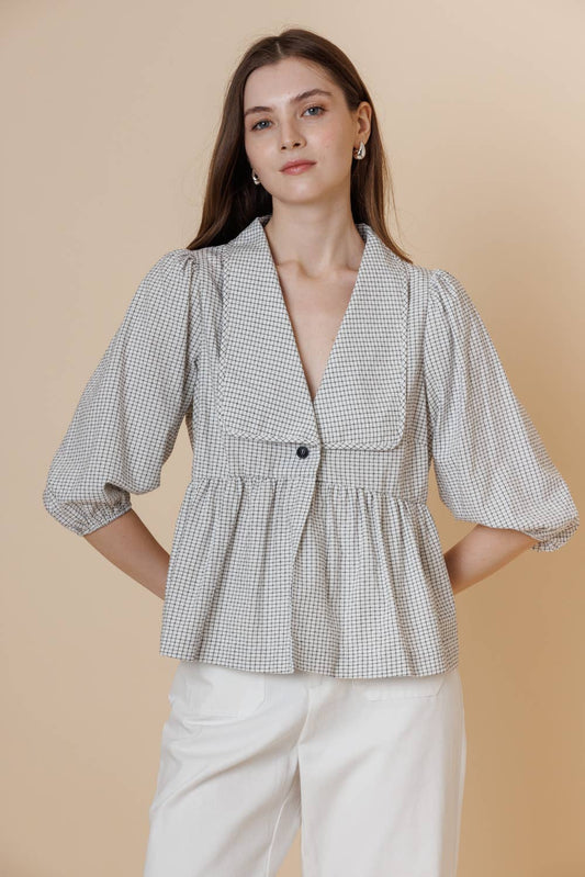 Taylor Rae Peplum Top