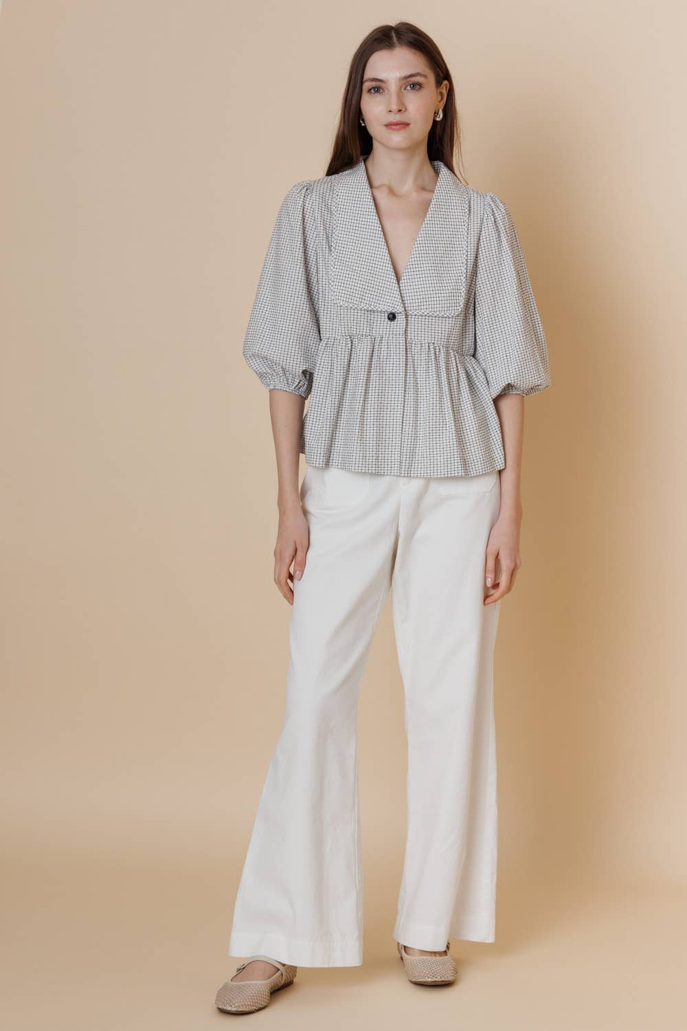 Taylor Rae Peplum Top