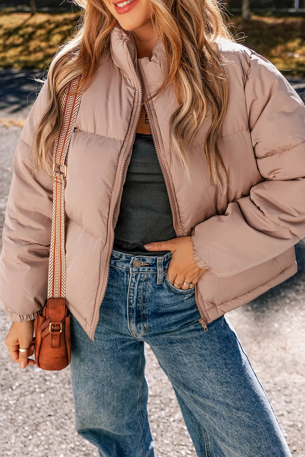 In Neutral Puffer Jacket