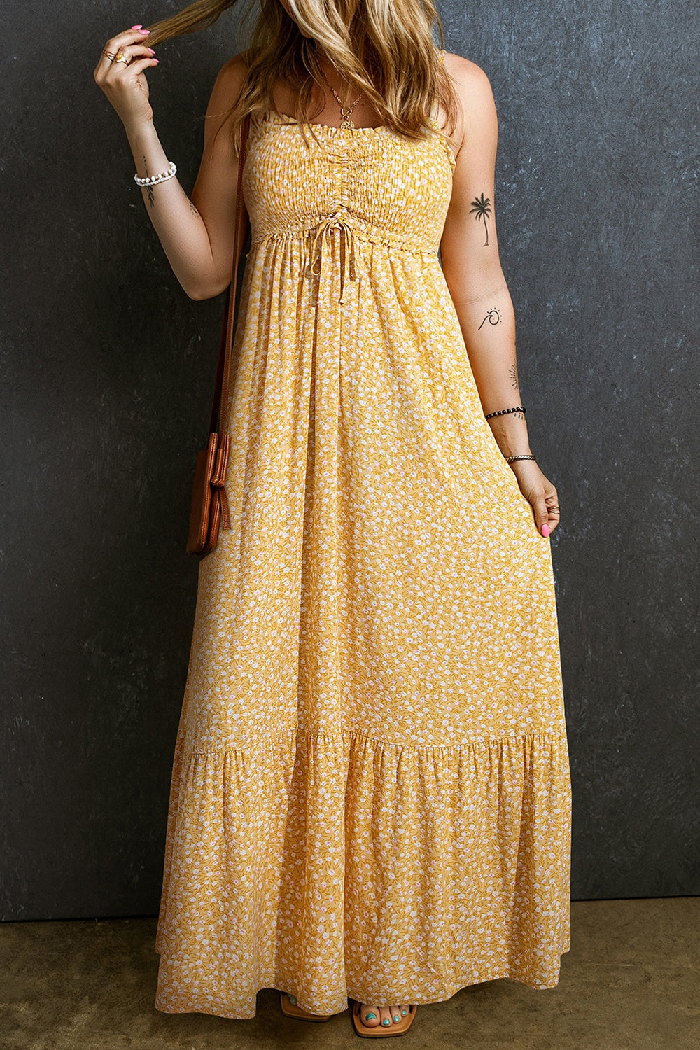 Here For The Party Smocked Maxi Dress