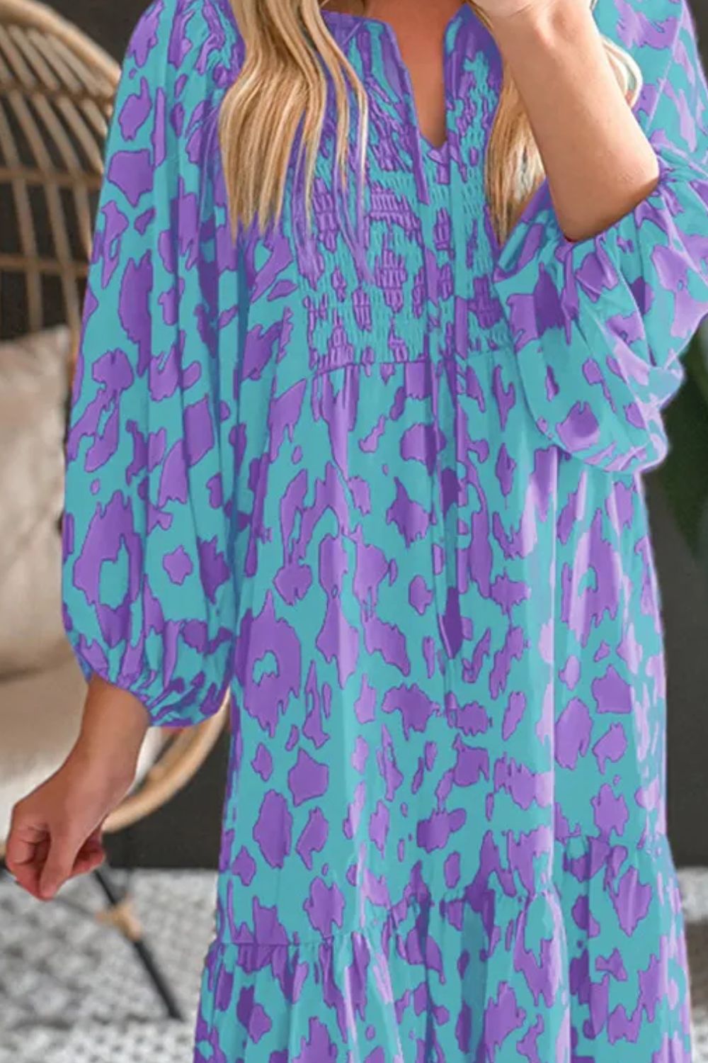 Lynn Smocked Maxi Dress