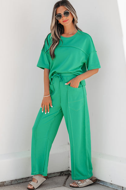Never Late Pants Set