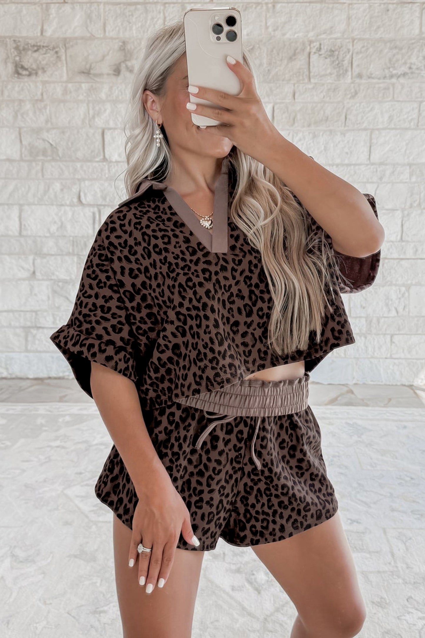 Leopard Lover Shorts Set