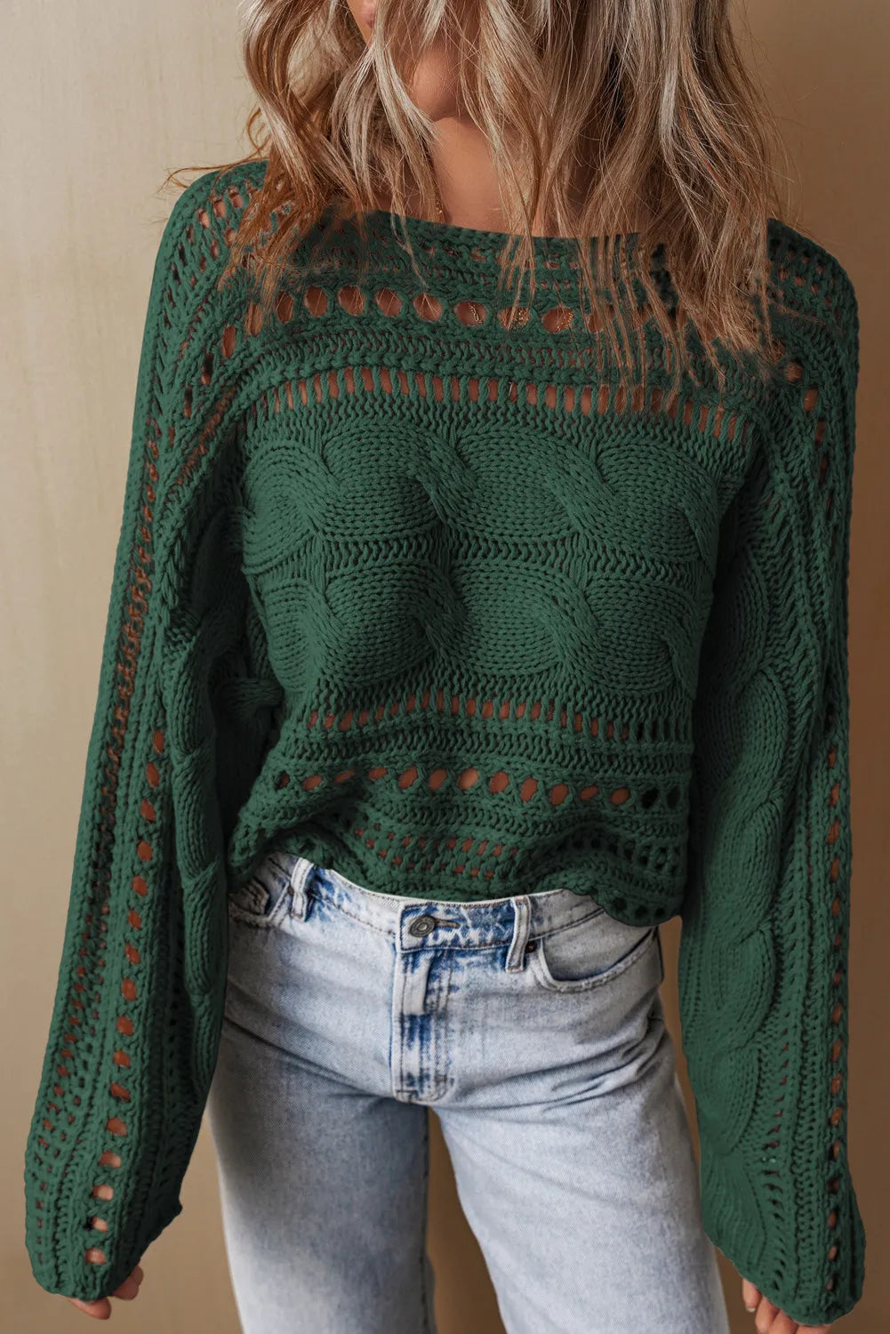 Cassidy Cable-Knit Sweater