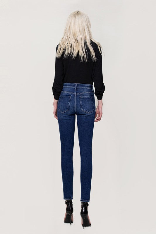 Pretty Things High Rise Ankle Skinny Jeans