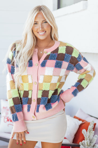 City Cozy Button Front Cardigan Sweater