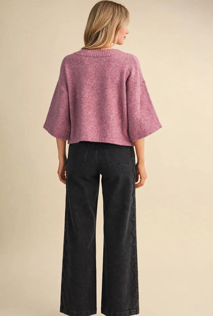 The Maeve Cardigan back view