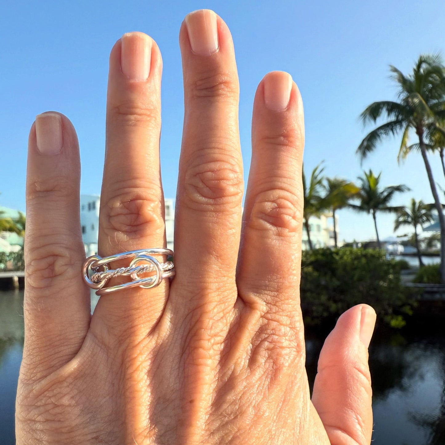 Braided Interlocking Ring