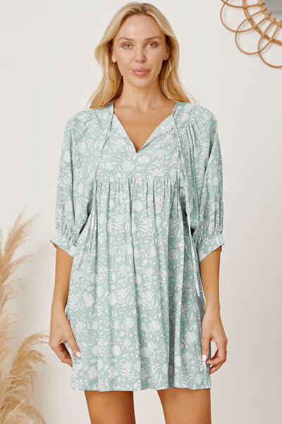 Dressed in Daisies Ruched Dress