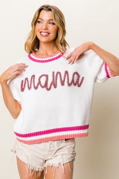 Proud MAMA Knit Top