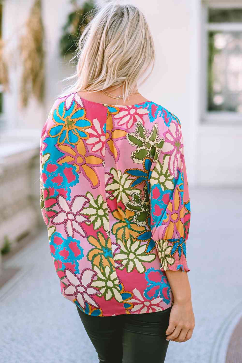 Awesome Job Floral Top