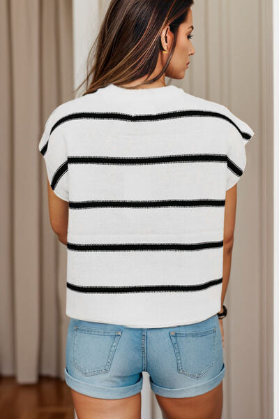 Orion Nautical Line Knit Top