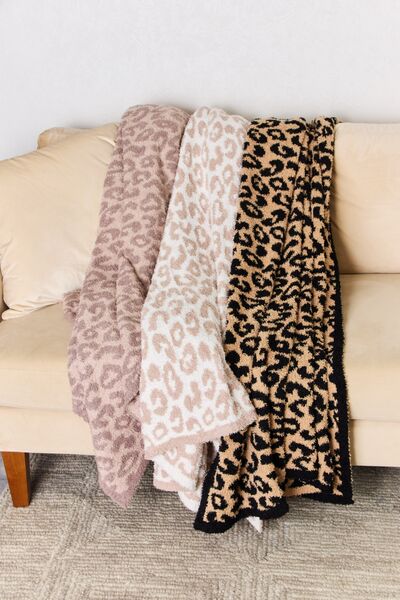 Everything Cozy Leopard Blanket